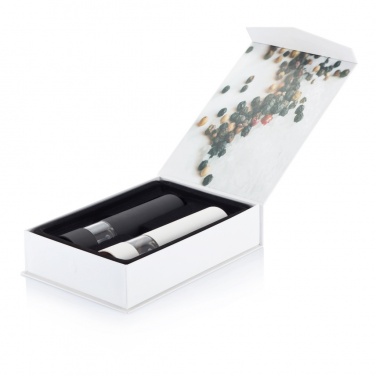 Logo trade ärikingi pilt: Elektriline pipra- ja soolaveski komplekt